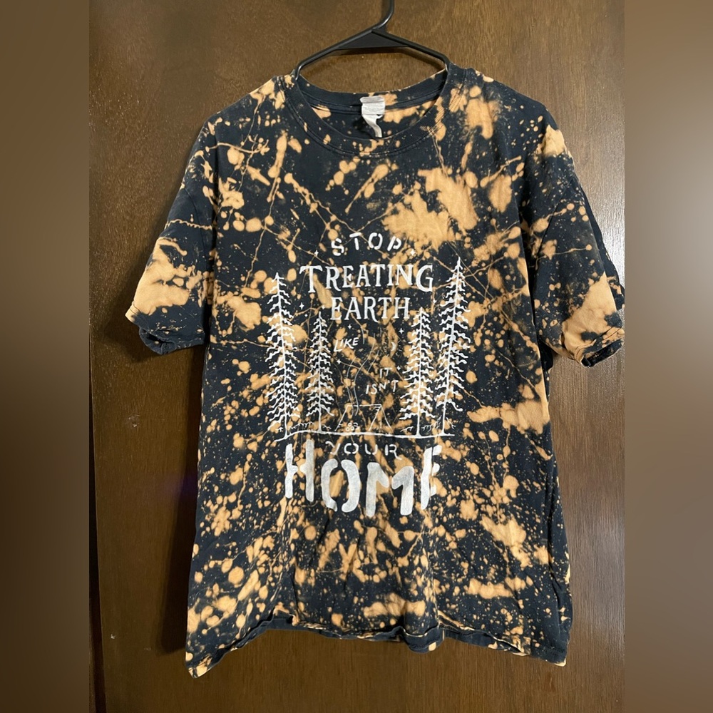 Gildan Bleach Dye T-Shirt